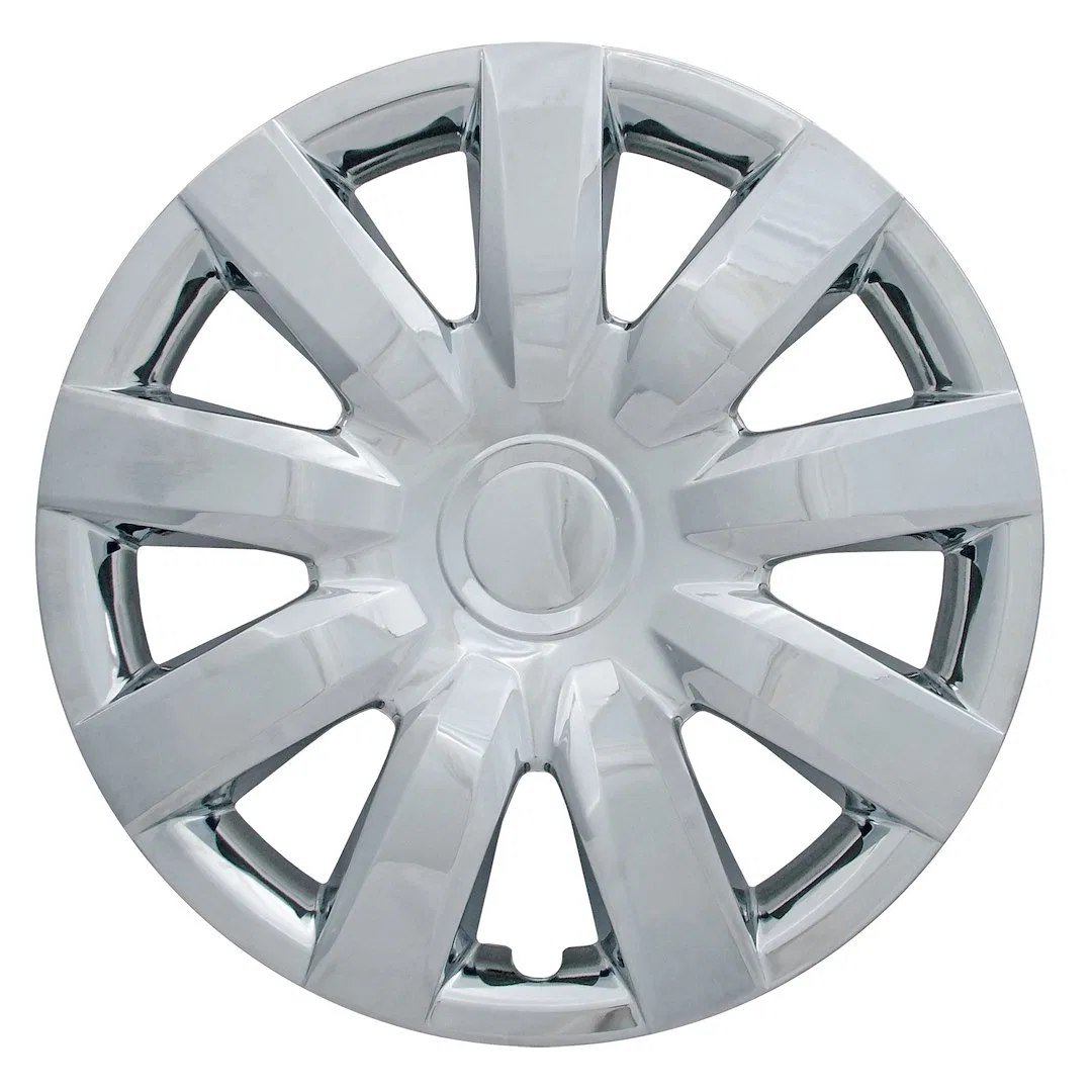 IWC42315C – COAST2COAST Wheel Cover, 15 Inch 9 Spoke Chrome Plated Plastic Set Of 4 Spring Steel Clip